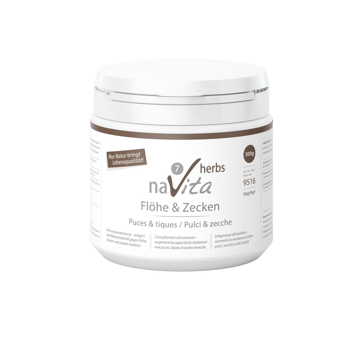 herbs 7 Flöhe + Zecken 300g Aktion